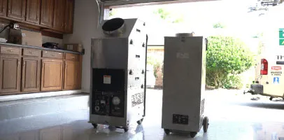 Booster Fan Cleaning