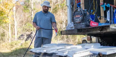 Lint Screen & Trap Cleaning