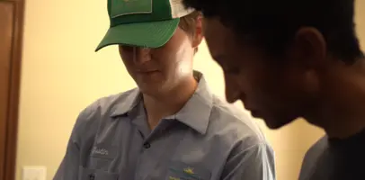 Technician With Customer 02